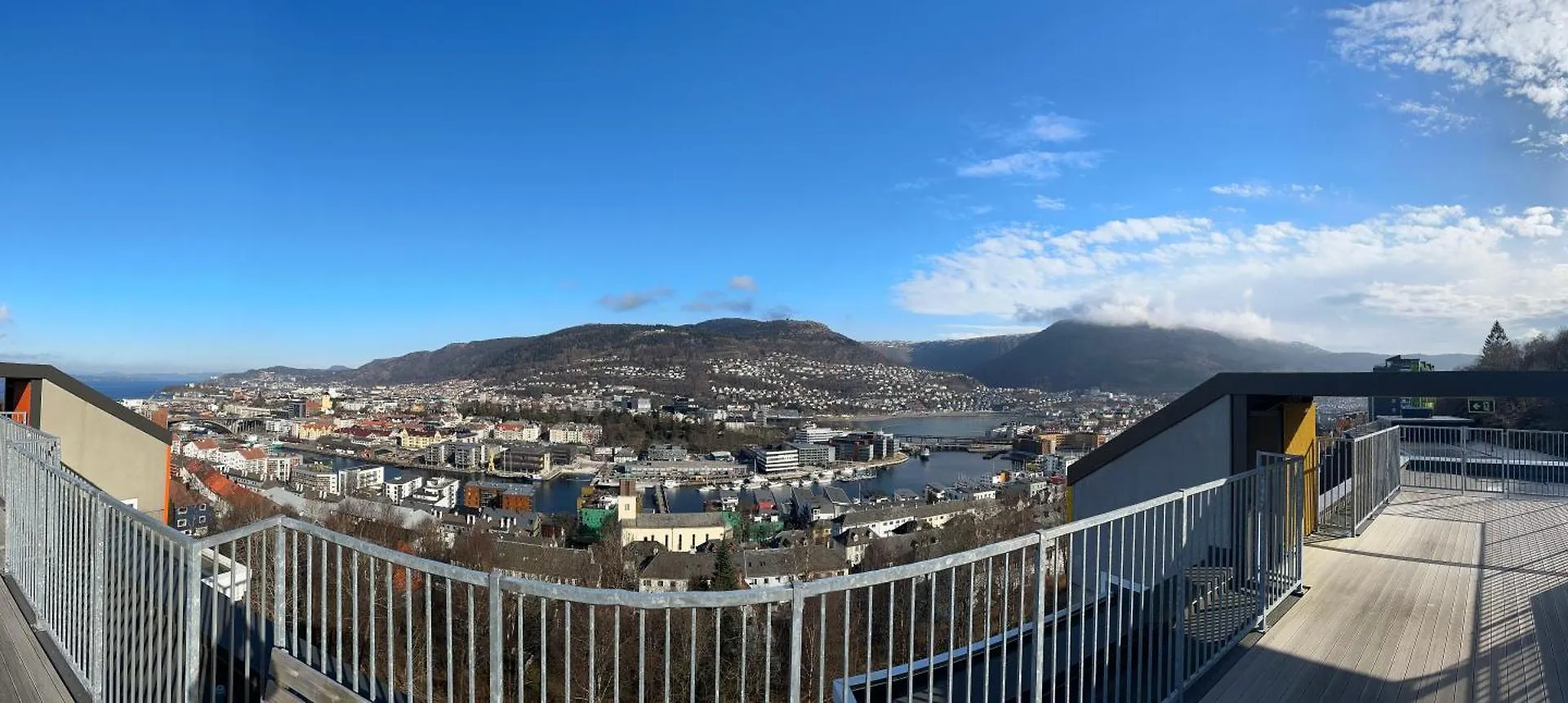 Apartment Leilighet Med Nydelig Utsikt Over Bergen
